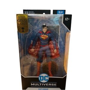 McFarlane DC Multiverse Superman New 52 Gold Label Collection Action Figure